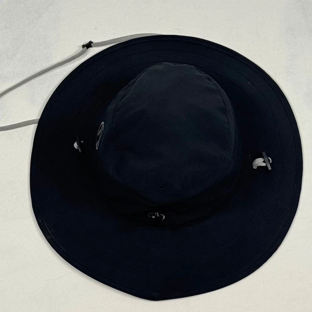 Titleist Golf Aussie Bucket Hat Black Wide Brim Sun Hat Mens Adjustable